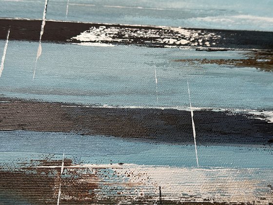 Beyond the Blue Divide diptych