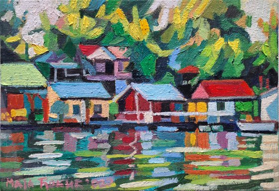 Spring on the river