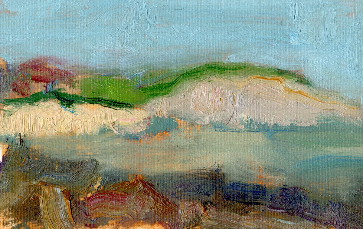 Cliffs At The Rottingdean By Tanya Sun, 8 X 6, Artwork For Sale On Artfinder