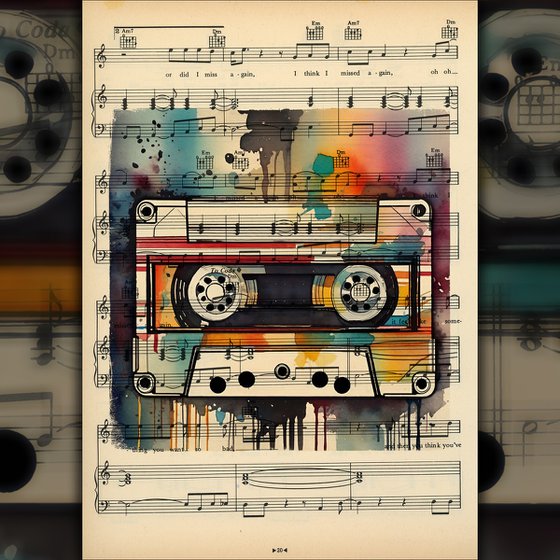 HiFi Retro White MixTape