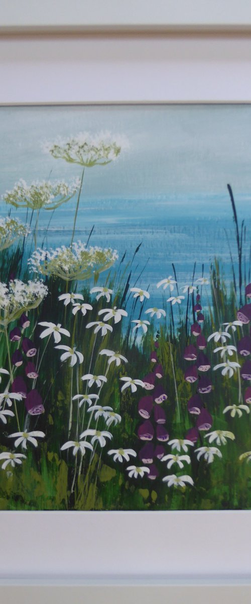 Cornish Coast Flowers by Elaine Allender