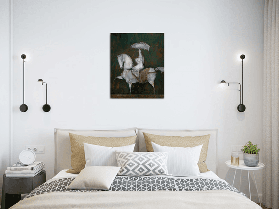 Woman on Horseback