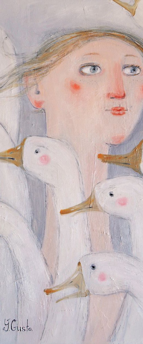 Geese by YANA MEDOW