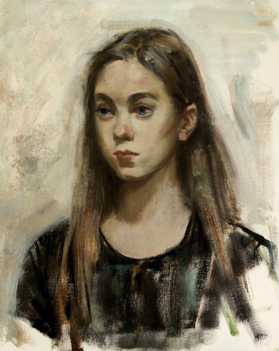 A girl by Maria Egorova