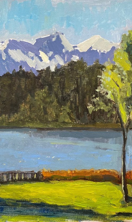 Wildsee Landscape by Elena Bulatova