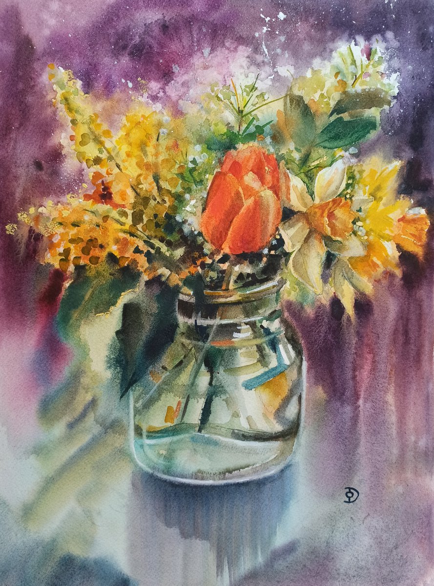 Spring bouquet n.1 by Olga Drozdova