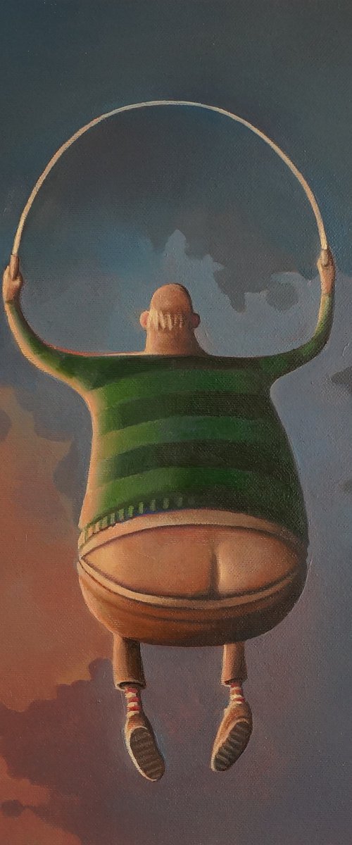 Hopping, hoping, happiness by Rory Mitchell