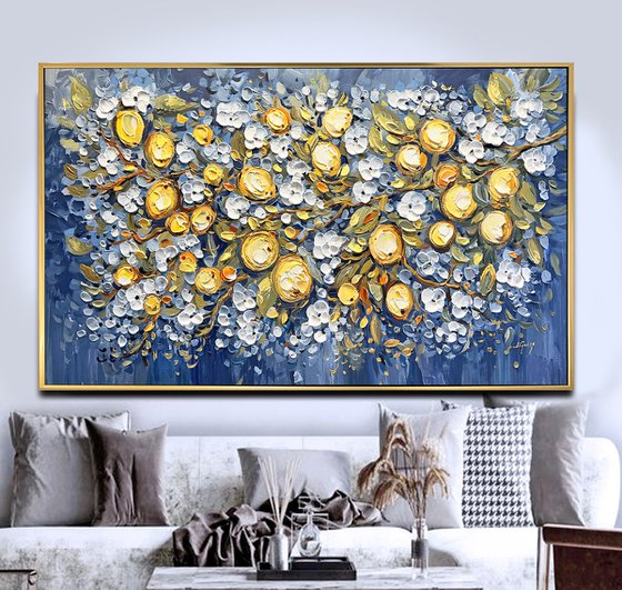 Lemon Branches in Bloom