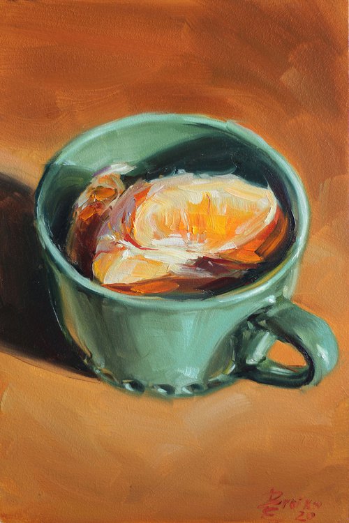 green cup by Catherine Braiko