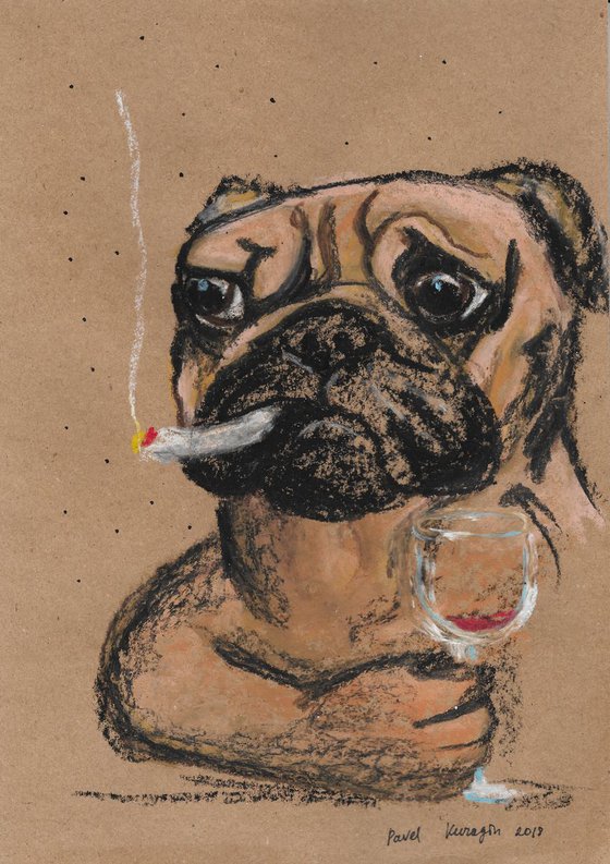 Pug and bad behaviors