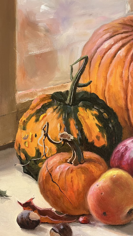 Pumpkin Still Life