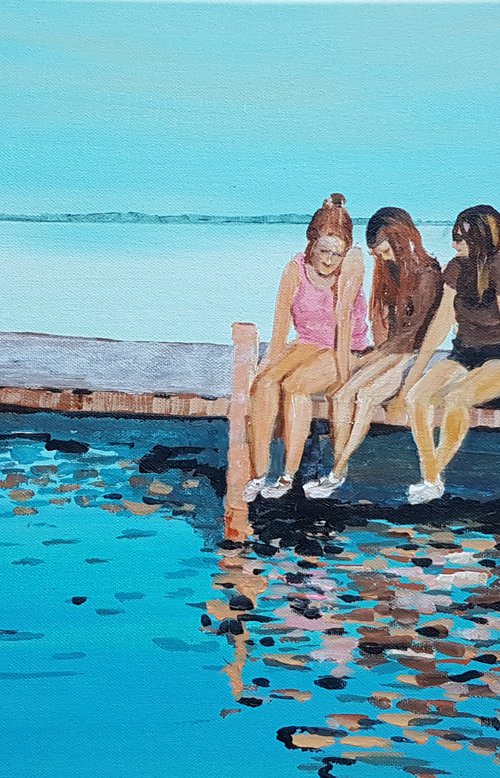 Summer evening by Kathrin Flöge