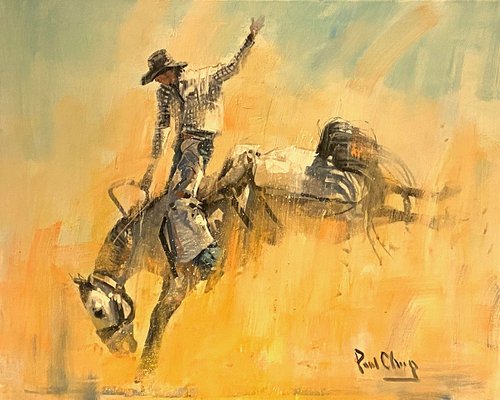 Rodeo Art #18 by Paul Cheng