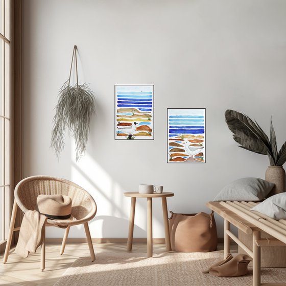 A stroll on the beach