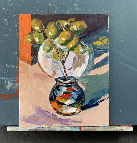 Olives. still life.