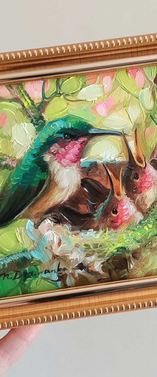 Hummingbird by Nataly Derevyanko