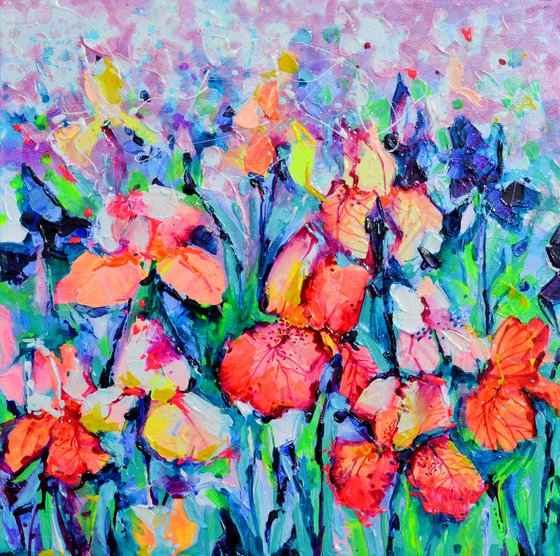Iris Flower Field