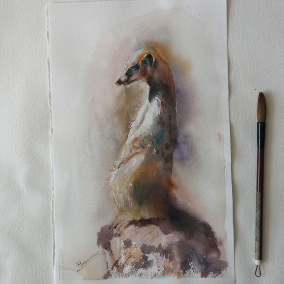 SURICATE painting