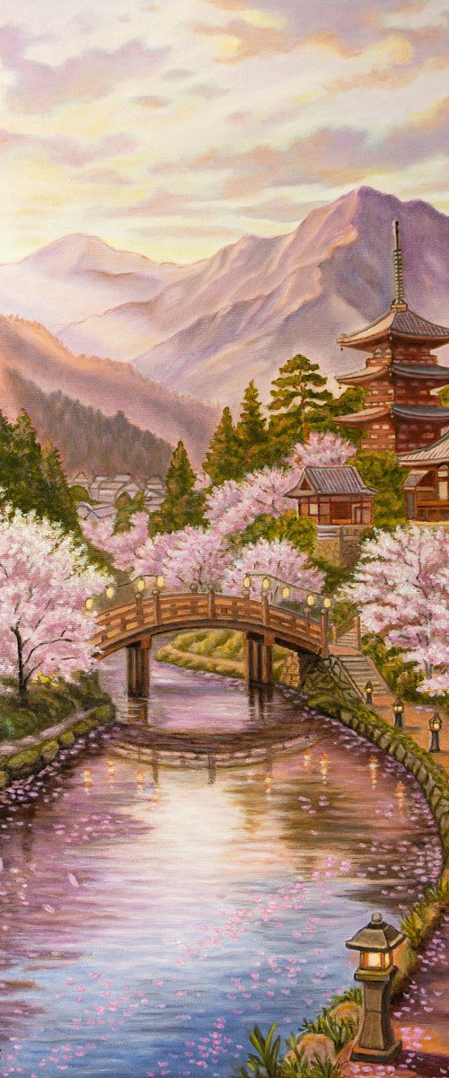 LAND OF CHERRY BLOSSOM by Vera Melnyk