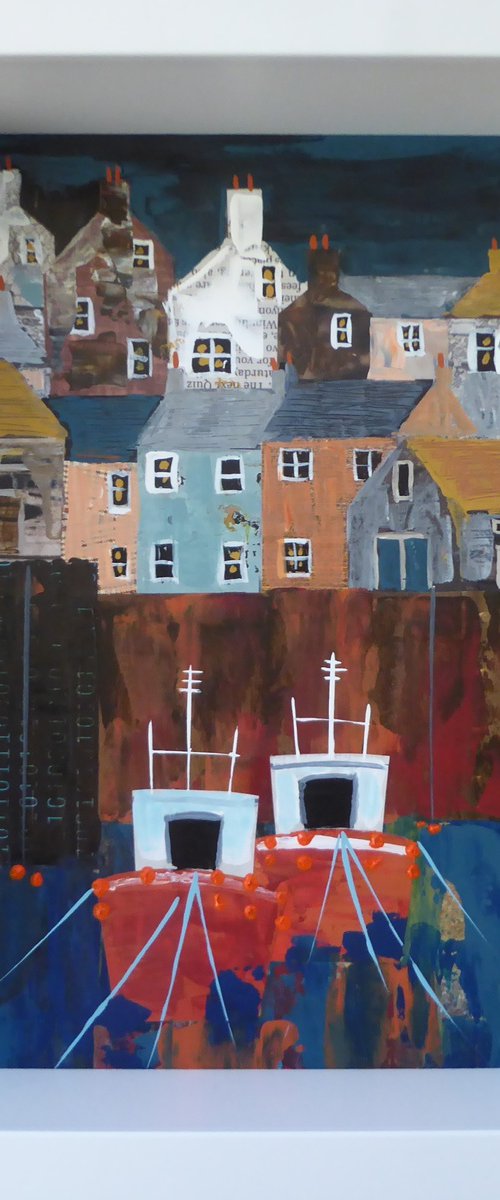 Evening Trawlers by Elaine Allender