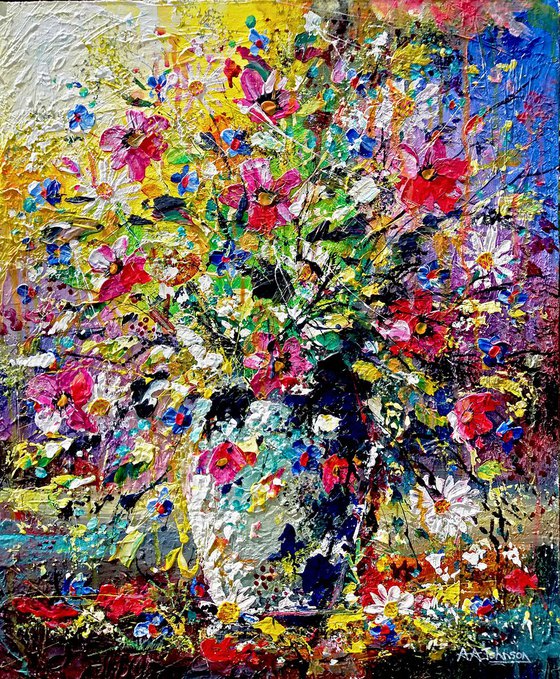 Impressionist Flowers - "The Promise of the Light"