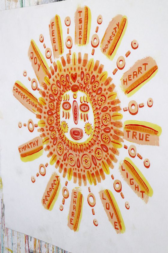 SUN LOVE 100x110cm