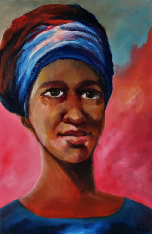 African Woman #3- LIMITED COLLECTION by Paula Berteotti