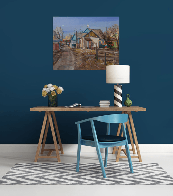 On the outskirts of Chernigov. Spring