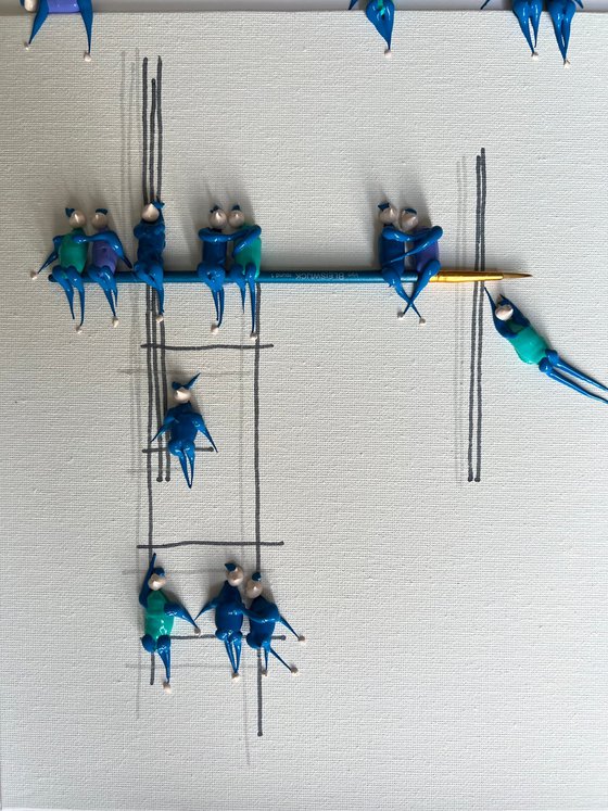 Freedom People Eka Peradze Art
