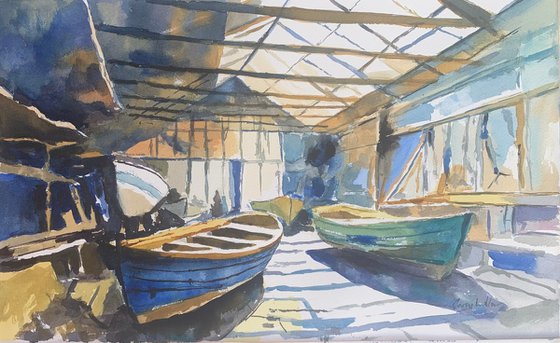 Inside the Boathouse