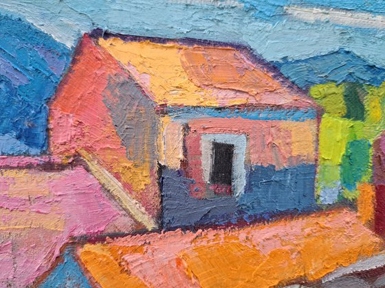 Mediterranean village