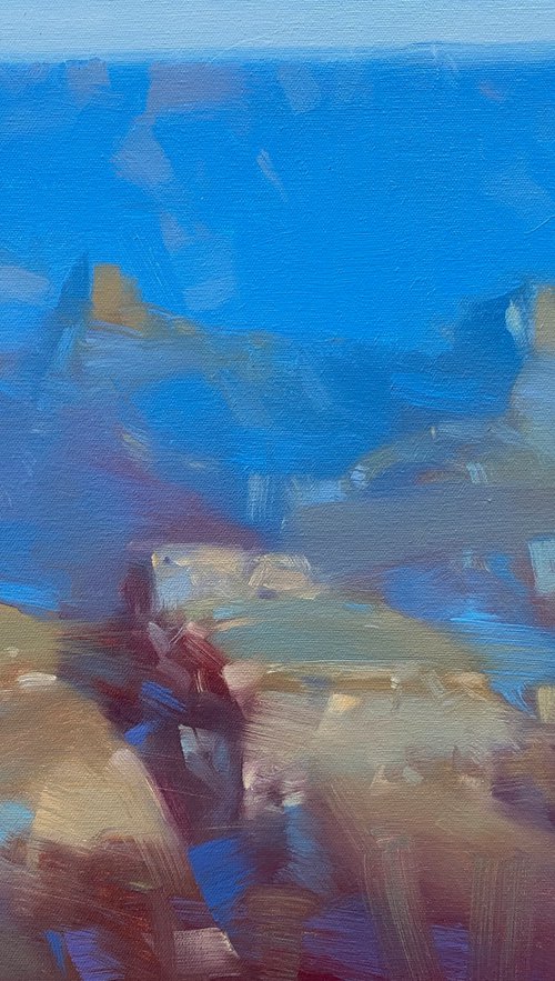 Grand Canyon, Original oil painting, Handmade artwork, One of a kind by Vahe Yeremyan