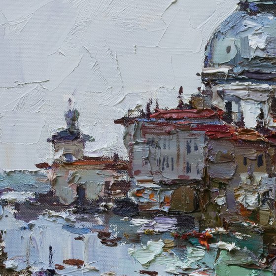 Venice Italy - Original Oil Painting