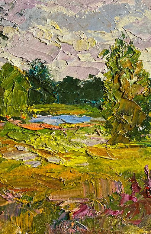 In the Summer Forest by Boris Serdyuk