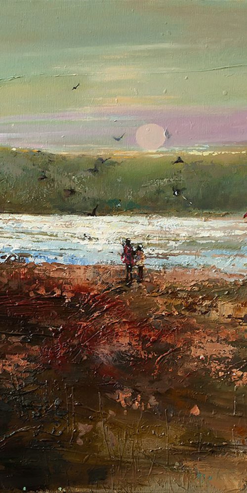 'Autumn by the Lake' by Ewa Czarniecka