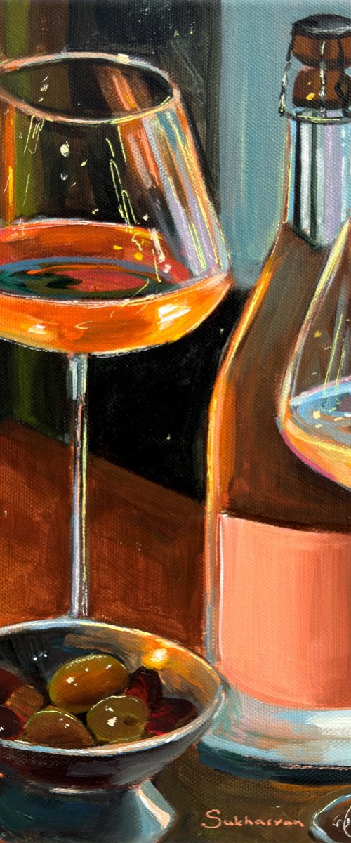 Wine Time by Victoria Sukhasyan