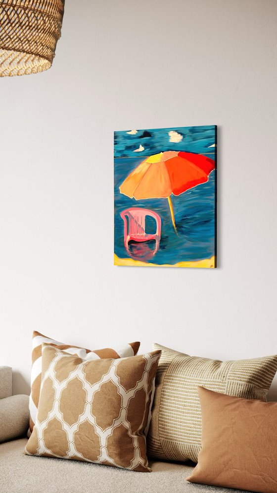 Where summer floats