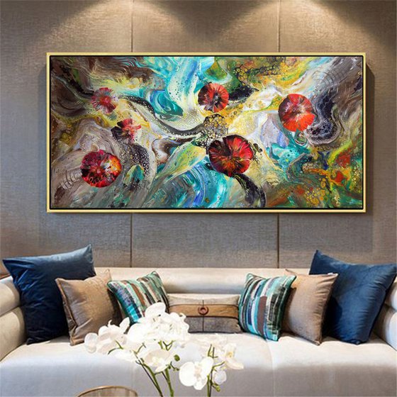 The energy of flowers