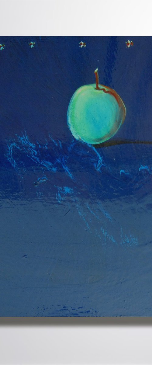 "STILL LIFE WITH AN APPLE" by Marya