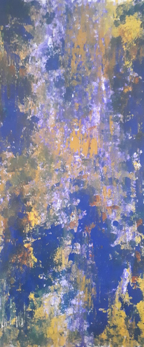 Abstraction. Irises. by Olga Onopko