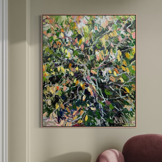 An autumn leaves