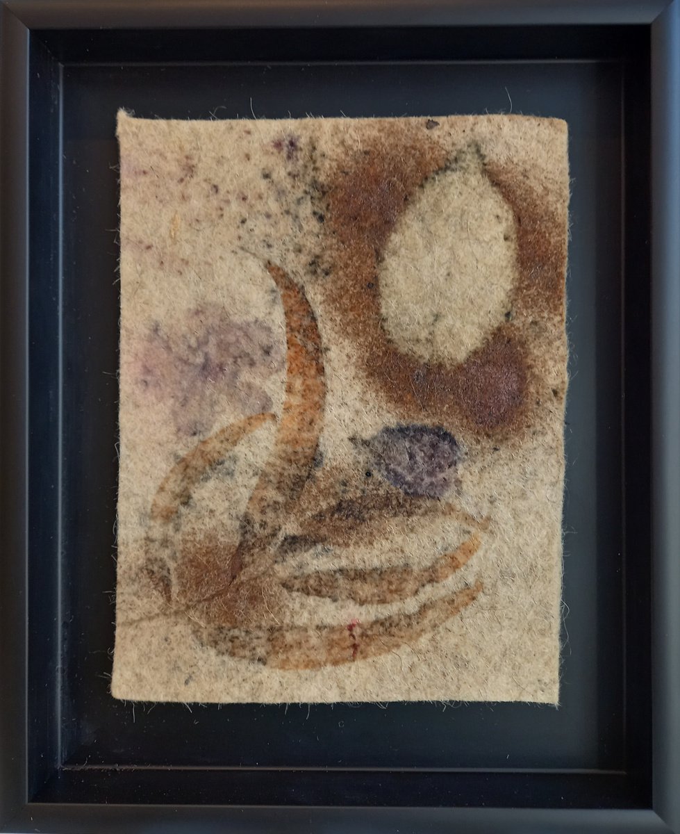 Impressionistic Botanical Print By Irina Goleva, 9 X 11, Elements Xi, Original Artwork