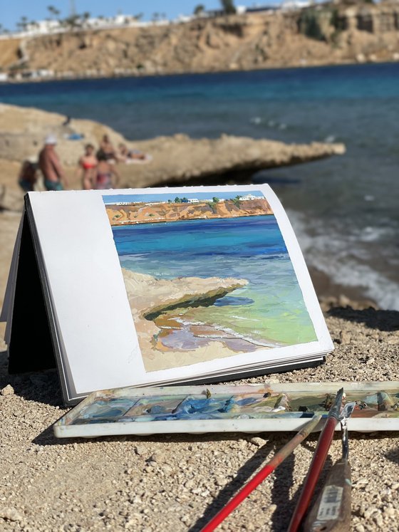 Sea colours from Egypt