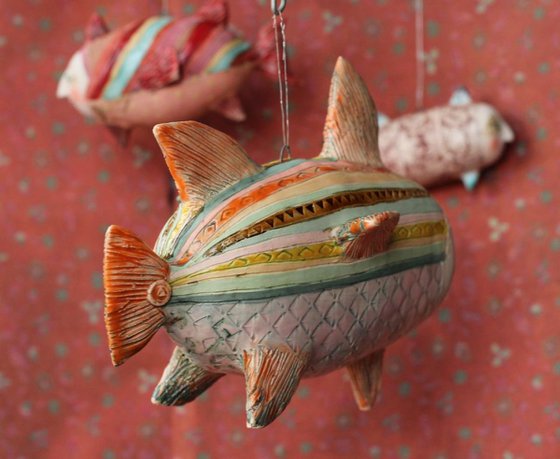 Flying Fish.  Sculpture