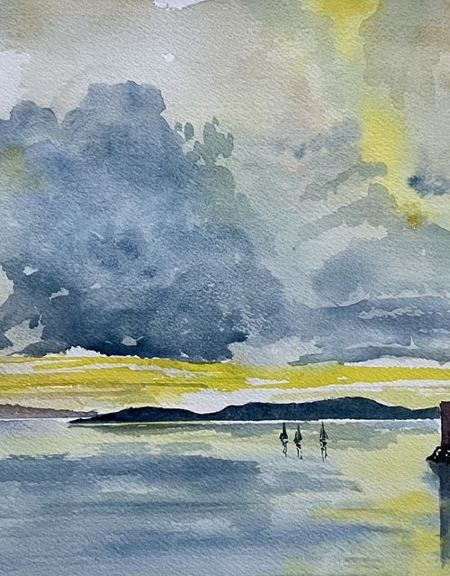 Evening at Bodrum Castle by Brian Tucker