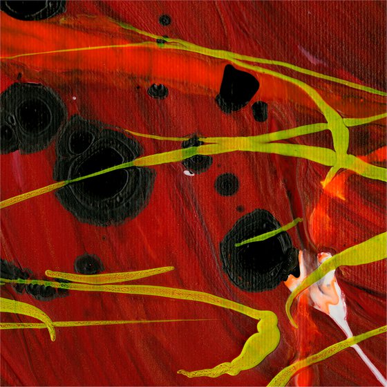 Passion And Lust  - 3 Abstract Paintings by Kathy Morton Stanion