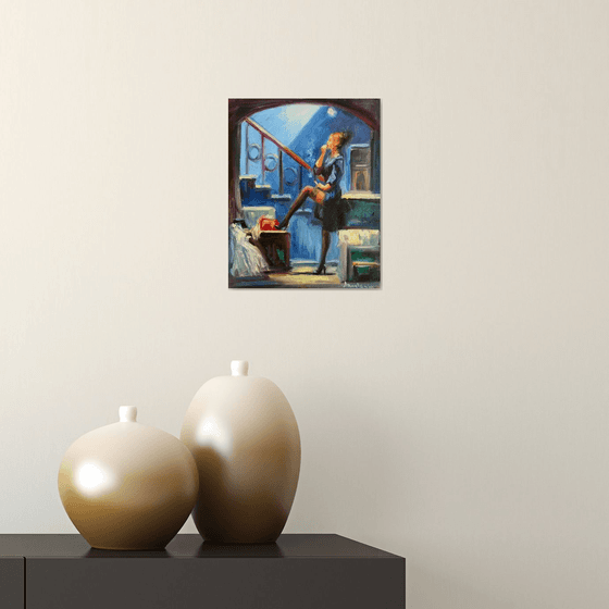 Triptych Women in love