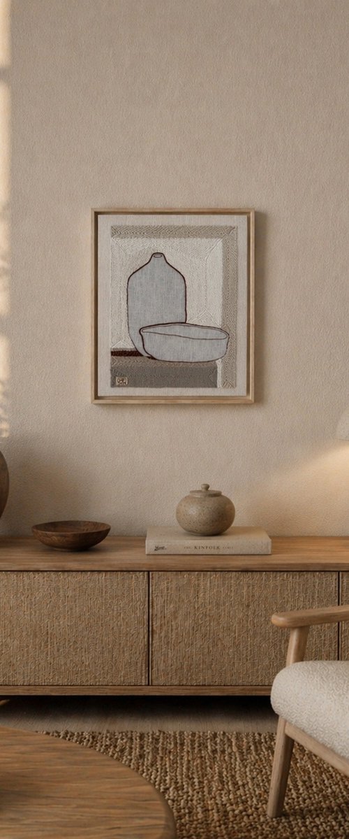 Vase Composition XIV’25 by Milena Paladino