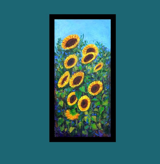 The Sunny Summer Sunflowers