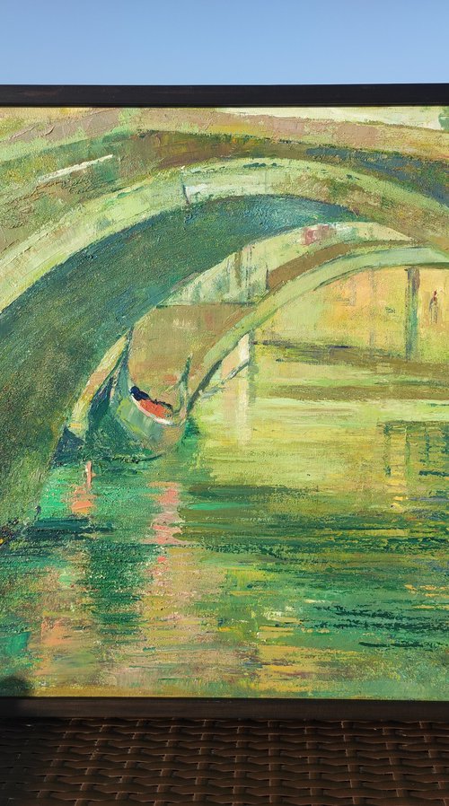 Italian boat by Olga Onopko